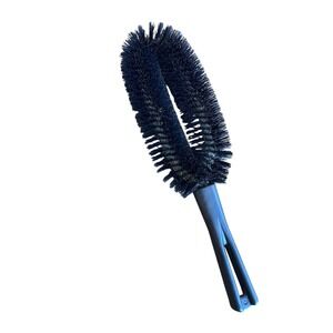 Vintage Stanley Products 10" Lint Garment‎ Clothes Upholstery Brush Brown Handle